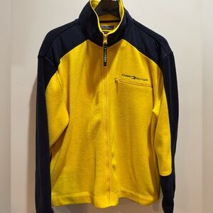 Tommy Hilfiger Navy and Yellow Fleece